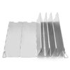 10 Plates Fold Camping Cooker Gas Stove Wind Shield Screen Foldable Outdoor