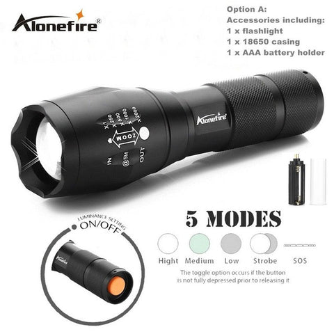 Tactical LED Flashlight
